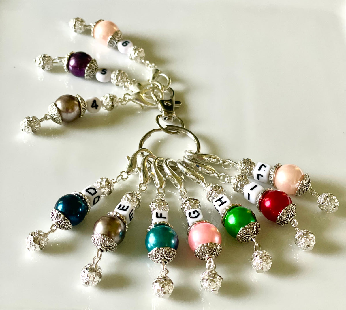 TSPL #001 Set of 10 Crochet Knitting Stitch Markers