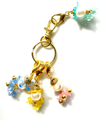 White Pearl GPL #005 Set of 4 Stitch Markers