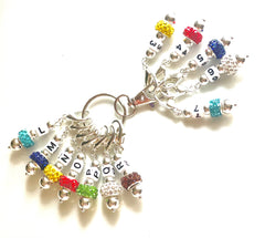 GRW #001 Set of 13 Knitting Stitch Markers