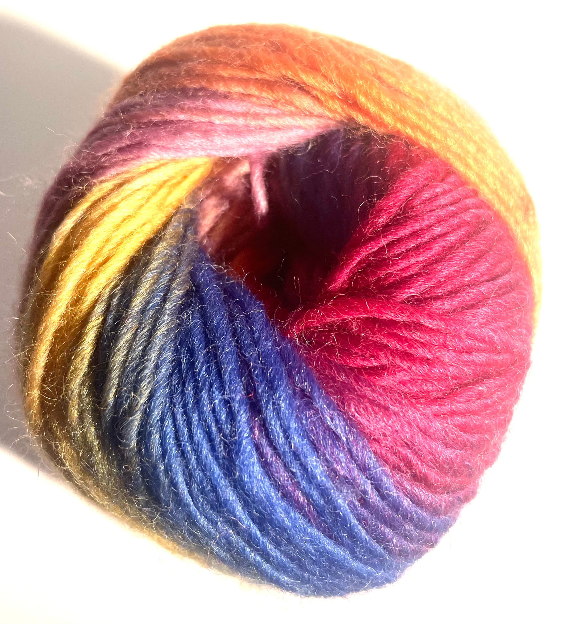Elegant Yarns Kaleidoscope Yarn - Tropic Sherbert Colorway For Crafting
