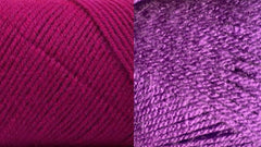 LIGHT FUCHSIA / PURPLE Flower Hat Kit