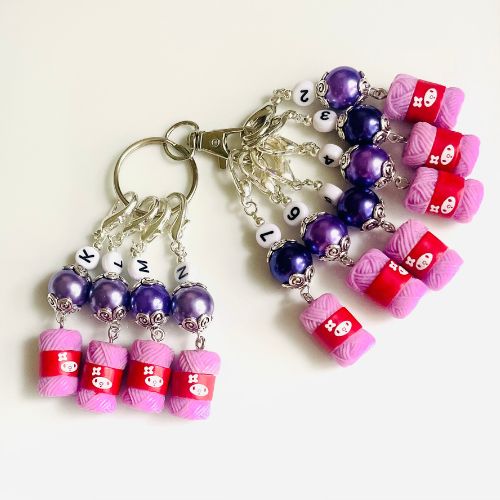SSPL #001 Set of 10 Crochet Knitting Stitch Markers