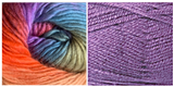 LILAC + ZINNIA  - Embossed Phoenix Scarf KIT