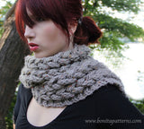 Knit-Look Braided Scarf - Bonita Patterns