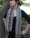 Knit-Look Braided Scarf - Bonita Patterns