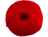Ella Rae - Cozy Soft Solids - 20 Bright Red - Bonita Patterns