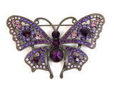 Purple Butterfly Brooch - Bonita Patterns