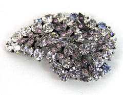White and Purple Grapes Brooch - Bonita Patterns