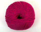 Ella Rae - Cozy Soft Solids - 14 Deep Rose - Bonita Patterns
