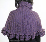 Ruffled Capelet - Bonita Patterns