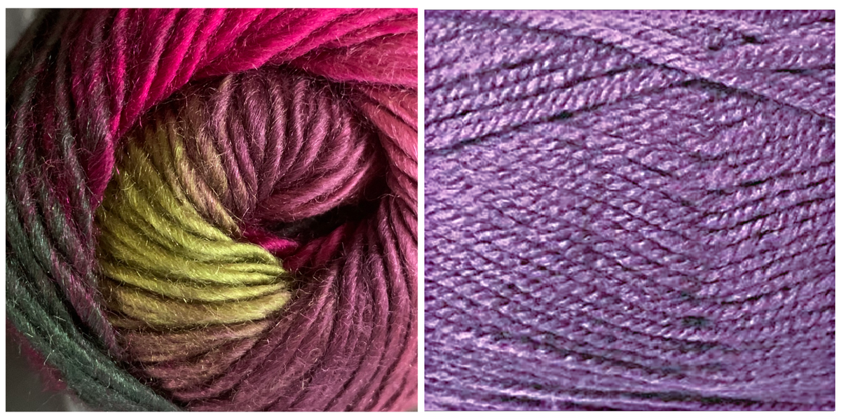 (NEW) LILAC + CALLA LILY - Embossed Fall Pocket Shawl KIT