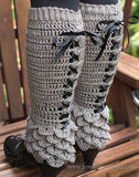 Crocodile Legwarmers (Adult) - Bonita Patterns