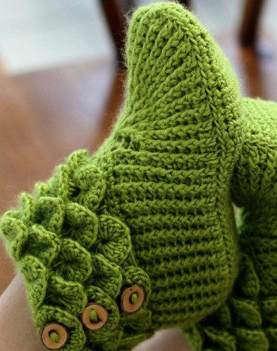 Botas En Puntada Cocodrilo (Tamaño Adulto) - Bonita Patterns