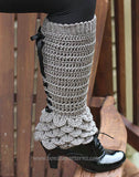 Crocodile Legwarmers (Adult) - Bonita Patterns