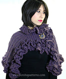 Ruffled Capelet - Bonita Patterns