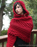 Crocodile Hooded Cape - Bonita Patterns