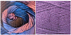 LILAC + ANEMONE - Embossed Fall Pocket Shawl KIT