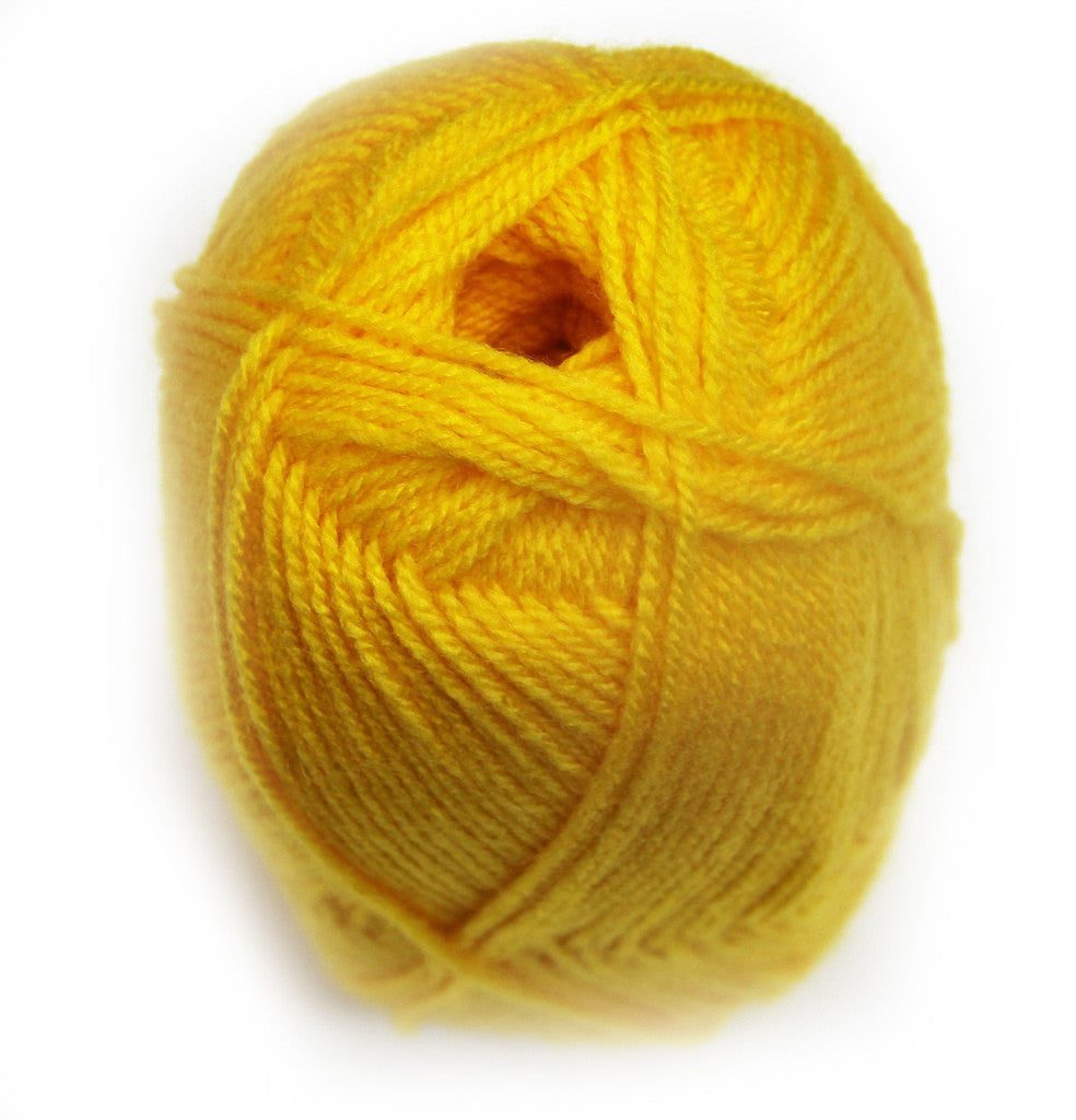 Bonita Yarns - Dream Baby Solids - Electric Yellow - Bonita Patterns