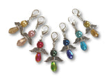 Angelical  Crystal CA - #011 Set of 7 Stitch Markers