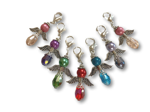 Angelical CA Crystal - #013 Set of 7 Stitch Markers