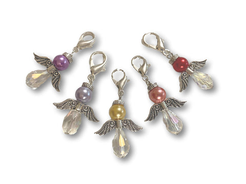 Angelical CA Crystal - #021 Set of 5 Stitch Markers