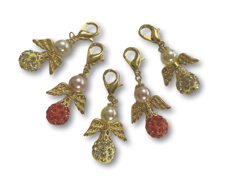 Angelical CB Crystal - #081g Set of 5 Stitch Markers