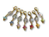 Crystal CF - #001 Set of 7 Stitch Markers