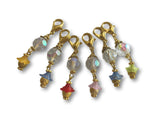Crystal CF - #003 Set of 6 Stitch Markers
