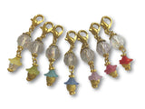 Crystal CF - #005 Set of 7 Stitch Markers