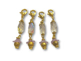 Crystal CF - #010 Set of 4 Stitch Markers