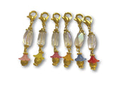 Crystal CF - #011 Set of 6 Stitch Markers