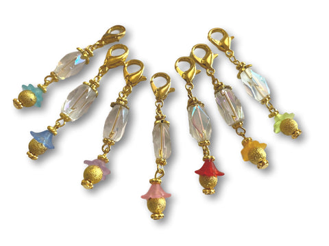 Crystal CF - #013 Set of 7 Stitch Markers