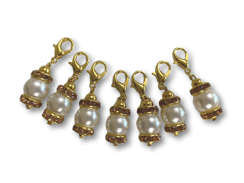 Crystal CP - #050 Set of 7 Stitch Markers