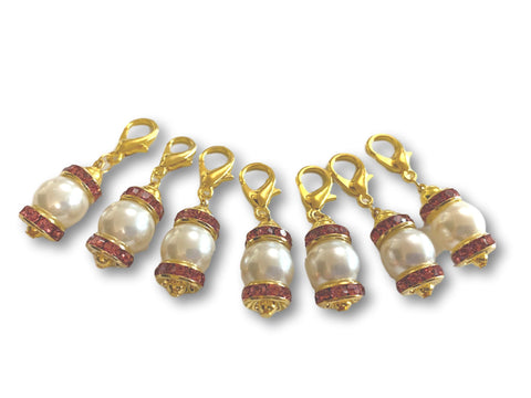 Crystal CP - #052 Set of 7 Stitch Markers