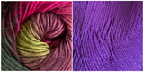 (NEW) VIOLET + CALLA LILY - Embossed Fascination Shawl KIT