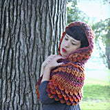 Crocodile Stitch Capelet and Poncho - Bonita Patterns