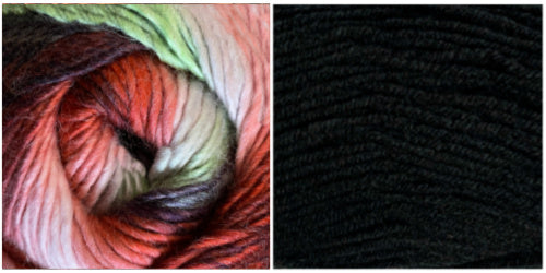 BLACK + CROSSROADS - Falling Leaves Shawl CAL
