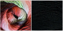 BLACK + CROSSROADS - Falling Leaves Shawl CAL
