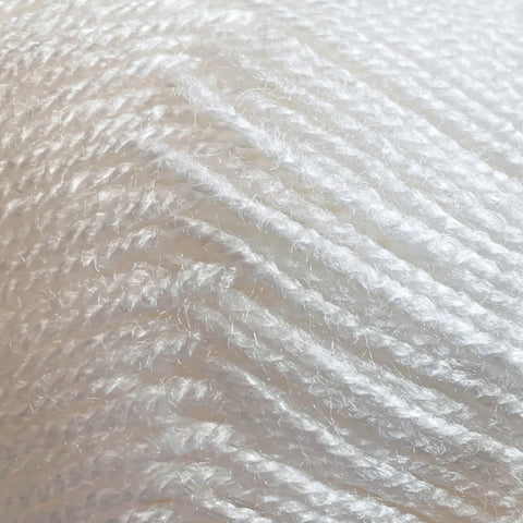 Bonita Yarns - Dream Baby Solids - White - Bonita Patterns
