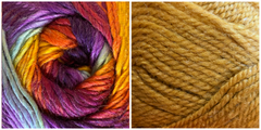 (NEW) MUSTARD + EASY TO LOVE - Embossed Natura Shawl KIT