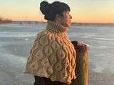 Embossed Leaves Capelet - PDF Pattern Only - Bonita Patterns