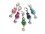 Flower F1 - #002 Set of 5 Stitch Markers