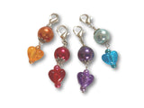 Heart H2 - #003 Set of 4 Stitch Markers