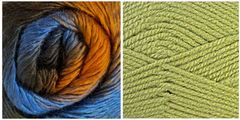 SPRING GREEN + HAZEL - Embossed Flora Throw KIT