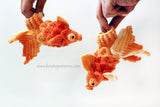 Crocodile Stitch Goldfish Booties (Baby Sizes) - Bonita Patterns