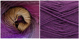 DARK PURPLE + LUPINE - Embossed Natura Hat KIT