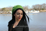 Embossed Leaves Slouch Hat Crochet Pattern - Bonita Patterns