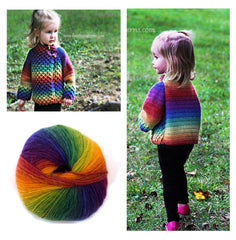 Crocodile Stitch Mandarin Kit 4-12 Months - Bonita Patterns