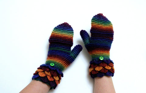 34+ Crochet Convertible Mittens Free Pattern