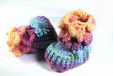 Orchid Stitch Booties (Baby Sizes) - Bonita Patterns